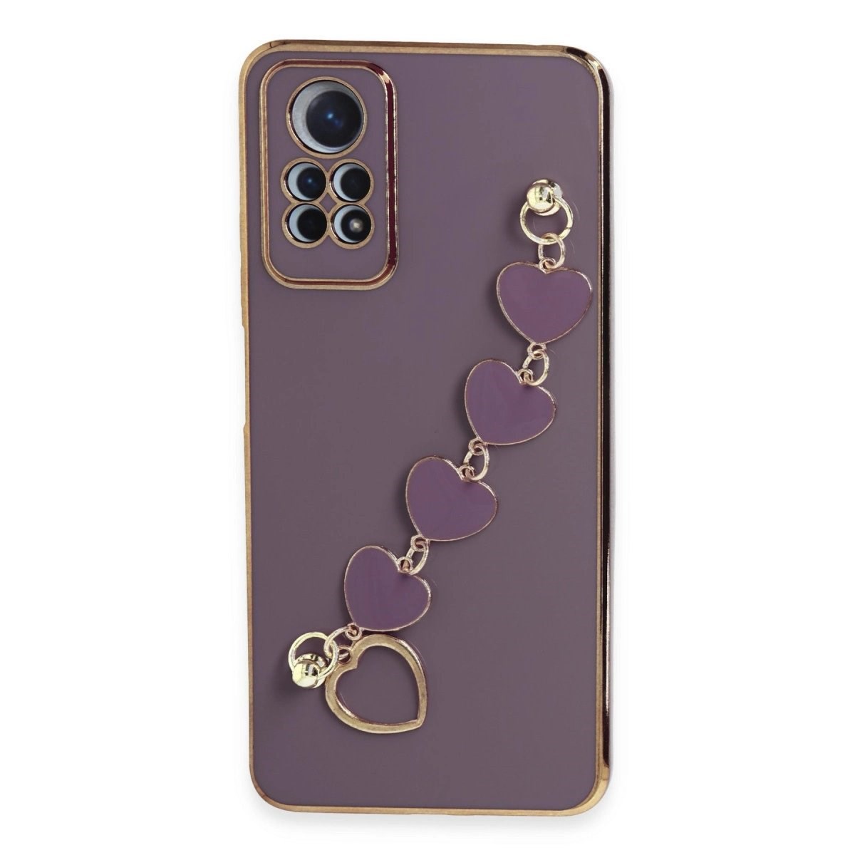 Xiaomi Redmi Note 12 Pro 4g Kılıf Esila Silikon - Mor