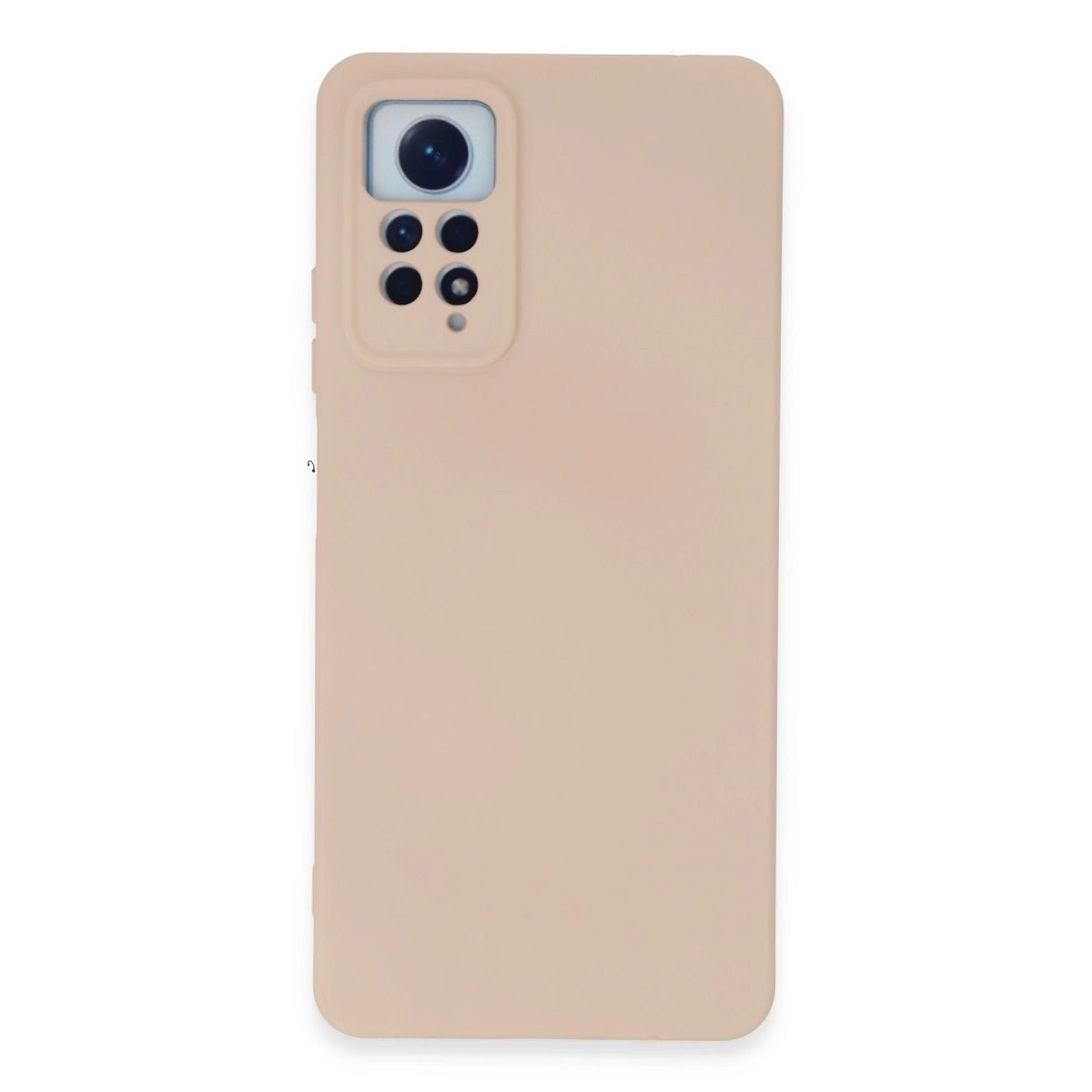 Xiaomi Redmi Note 12 Pro 4g Kılıf Nano İçi Kadife Silikon - Pudra