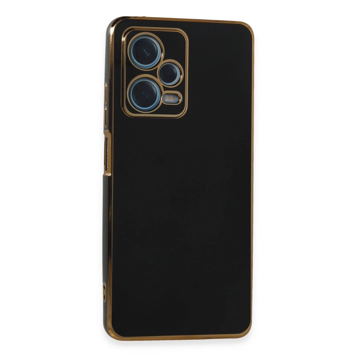 Xiaomi Redmi Note 12 Pro Plus Kılıf Volet Silikon - Siyah