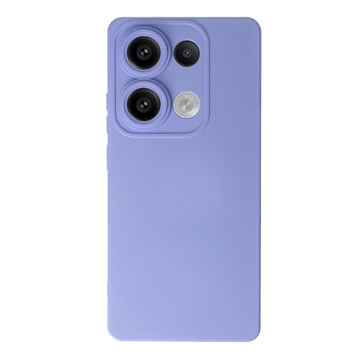 Xiaomi Redmi Note 13 4g Kılıf Nano İçi Kadife Silikon - Lila