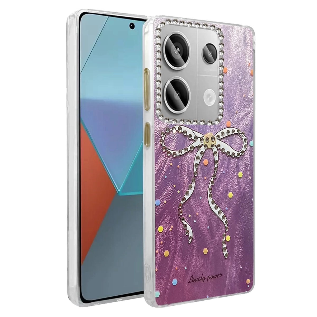 Xiaomi Redmi Note 13 Pro 4g Kılıf Blade Aynalı Desenli Kapak - Desen 1