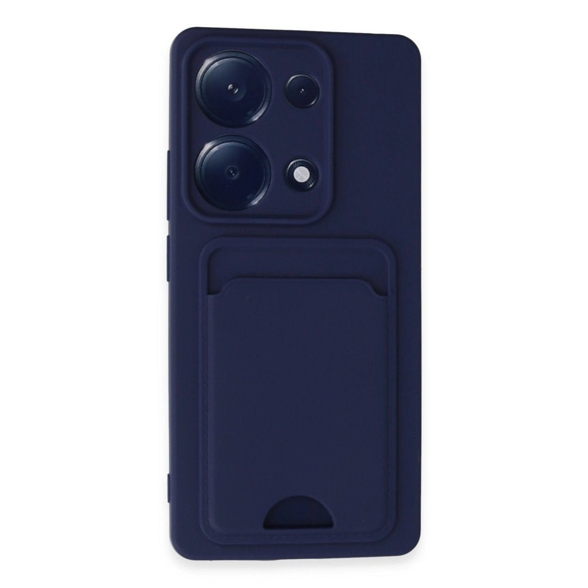 Xiaomi Redmi Note 13 Pro 4g Kılıf Kelvin Kartvizitli Silikon - Lacivert