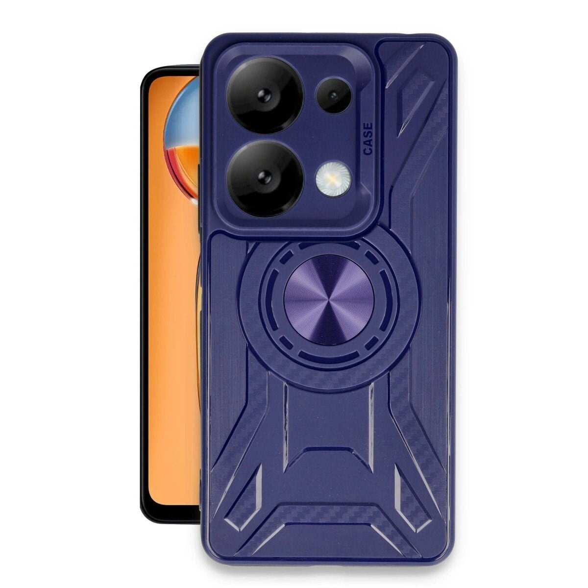 Xiaomi Redmi Note 13 Pro 4g Kılıf Lincoln Silikon - Lacivert