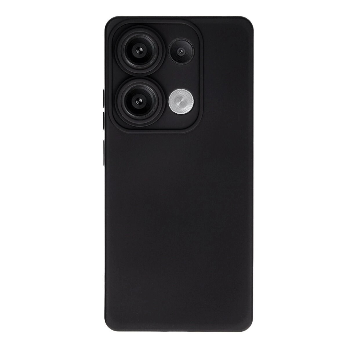 Xiaomi Redmi Note 13 Pro 4g Kılıf Nano İçi Kadife Silikon - Siyah