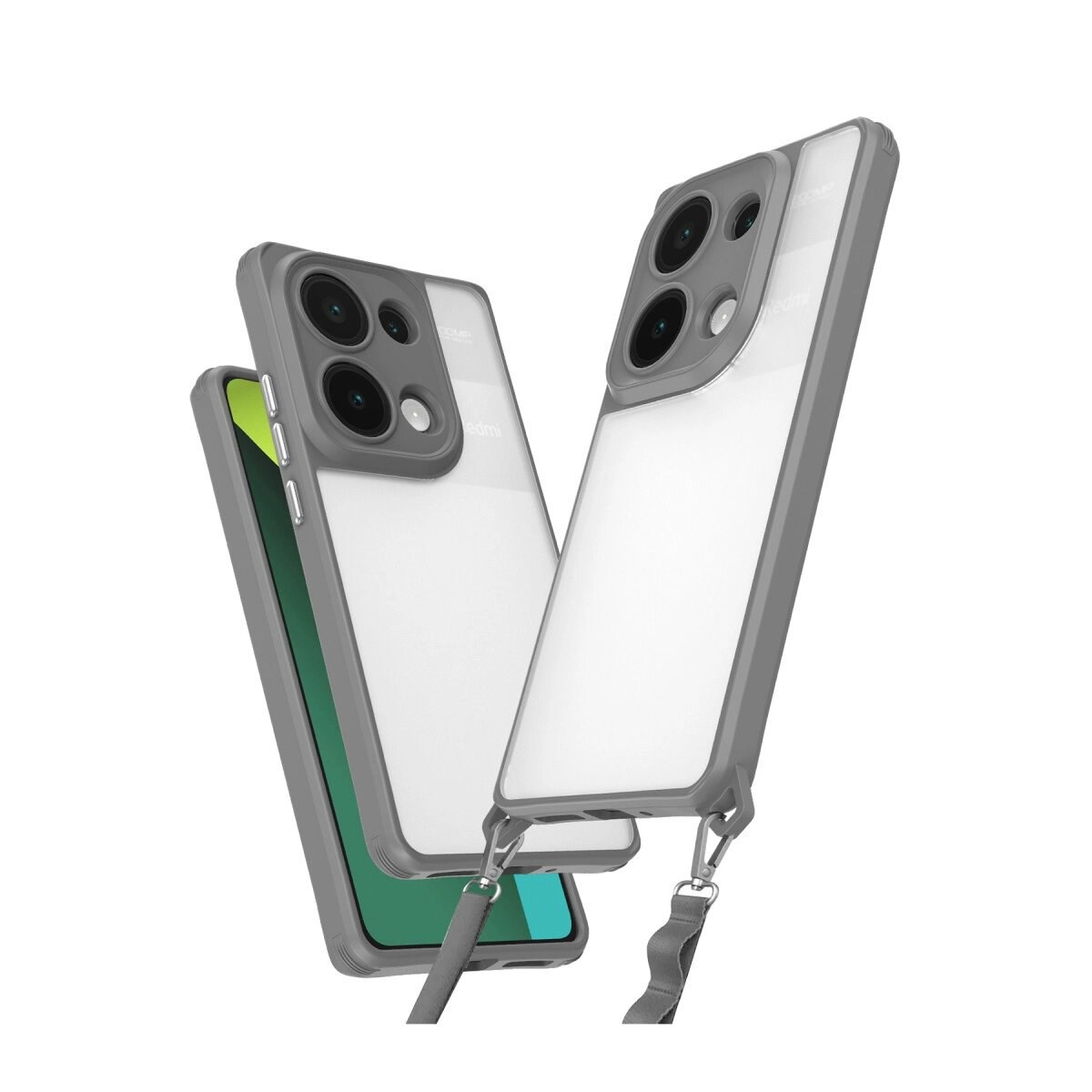Xiaomi Redmi Note 13 Pro 5g Kılıf Penta Silikon Kılıf - Titan Gri