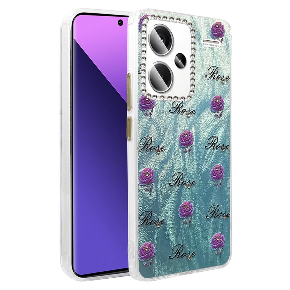 Xiaomi Redmi Note 13 Pro Plus Kılıf Blade Aynalı Desenli Kapak - Desen 9