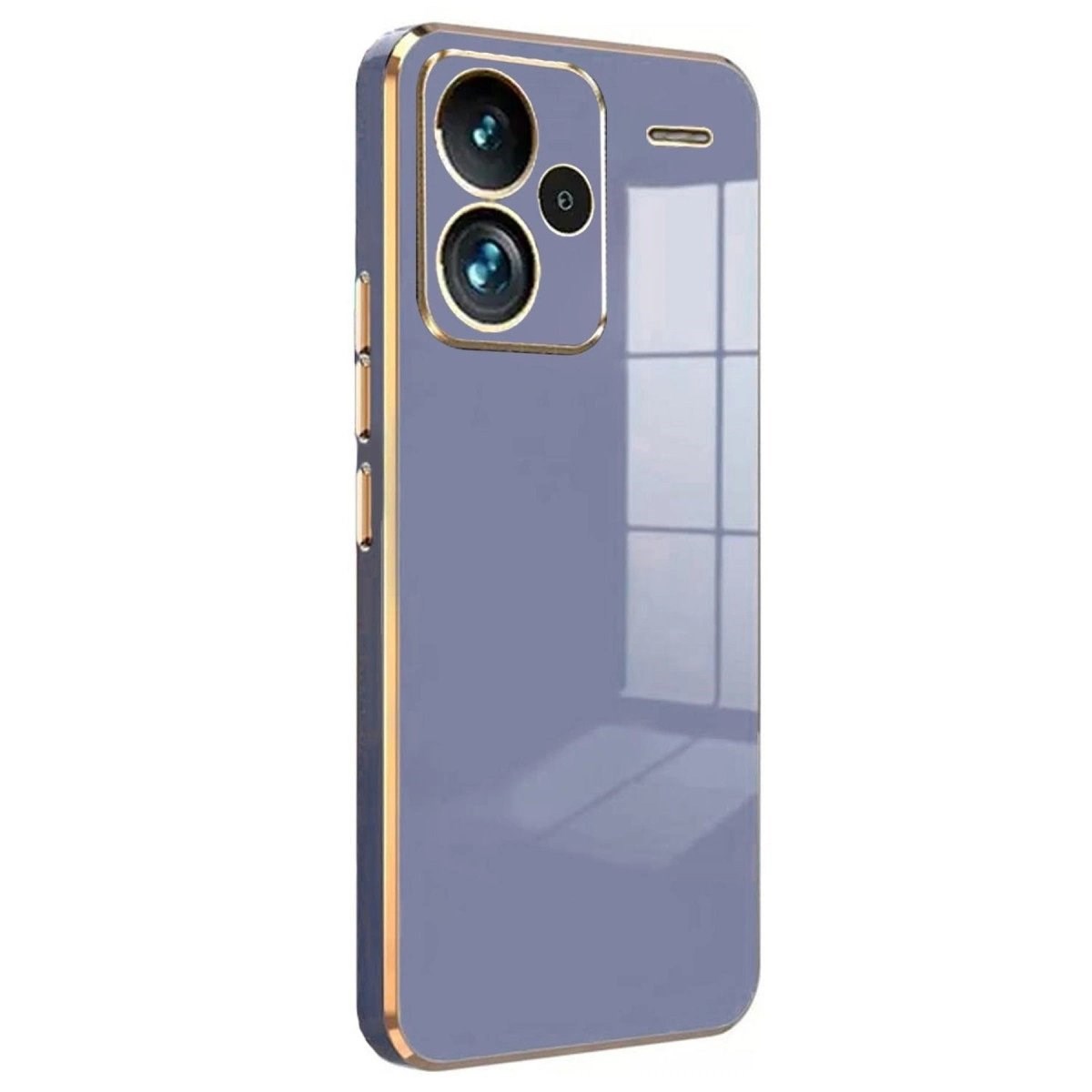 Xiaomi Redmi Note 13 Pro Plus Kılıf Volet Silikon - Mavi