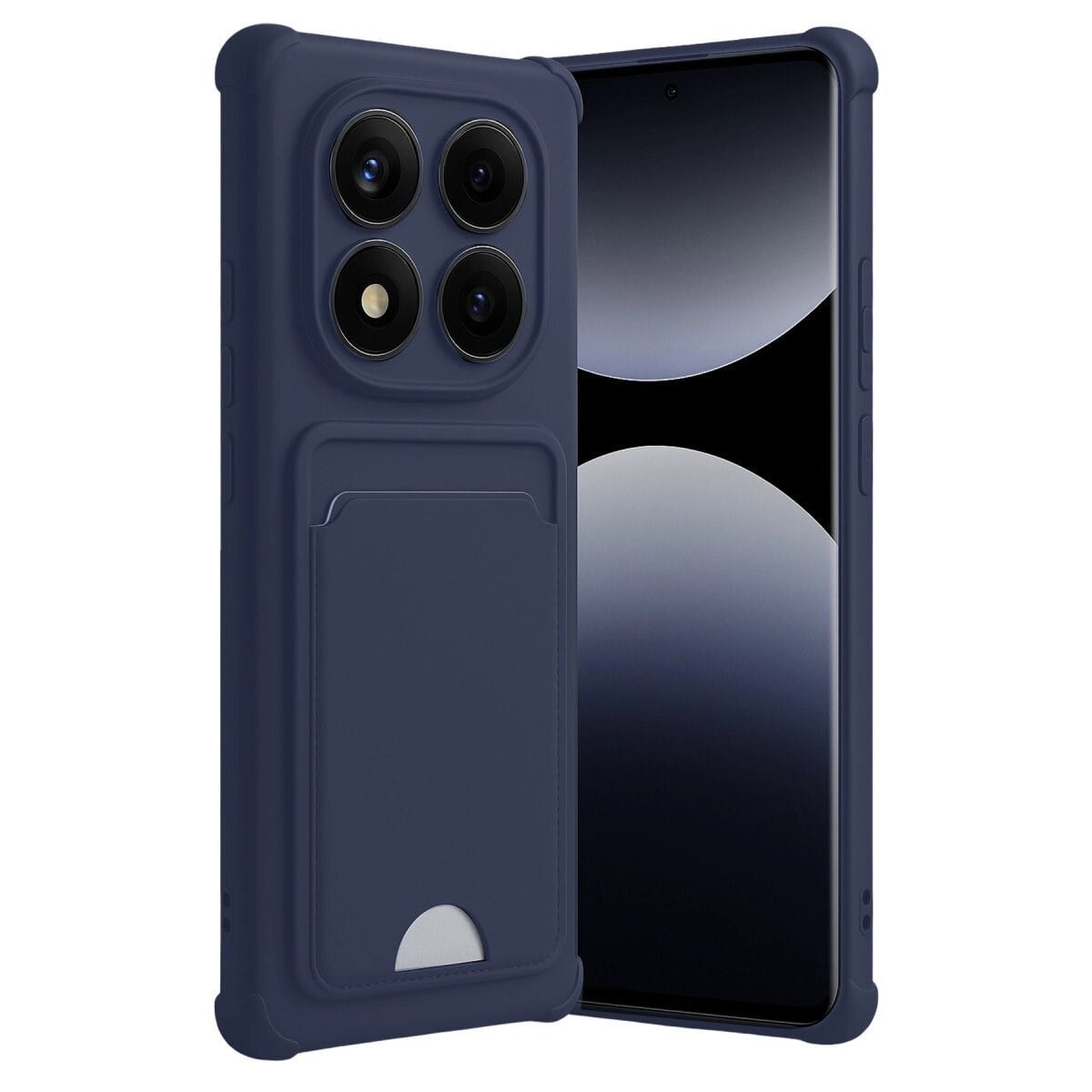 Xiaomi Redmi Note 14 Pro 4g Kelvin Kartvizitli Silikon - Lacivert