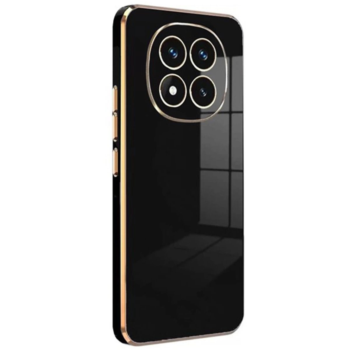 Xiaomi Redmi Note 14 Pro 4g Kılıf Volet Silikon - Siyah