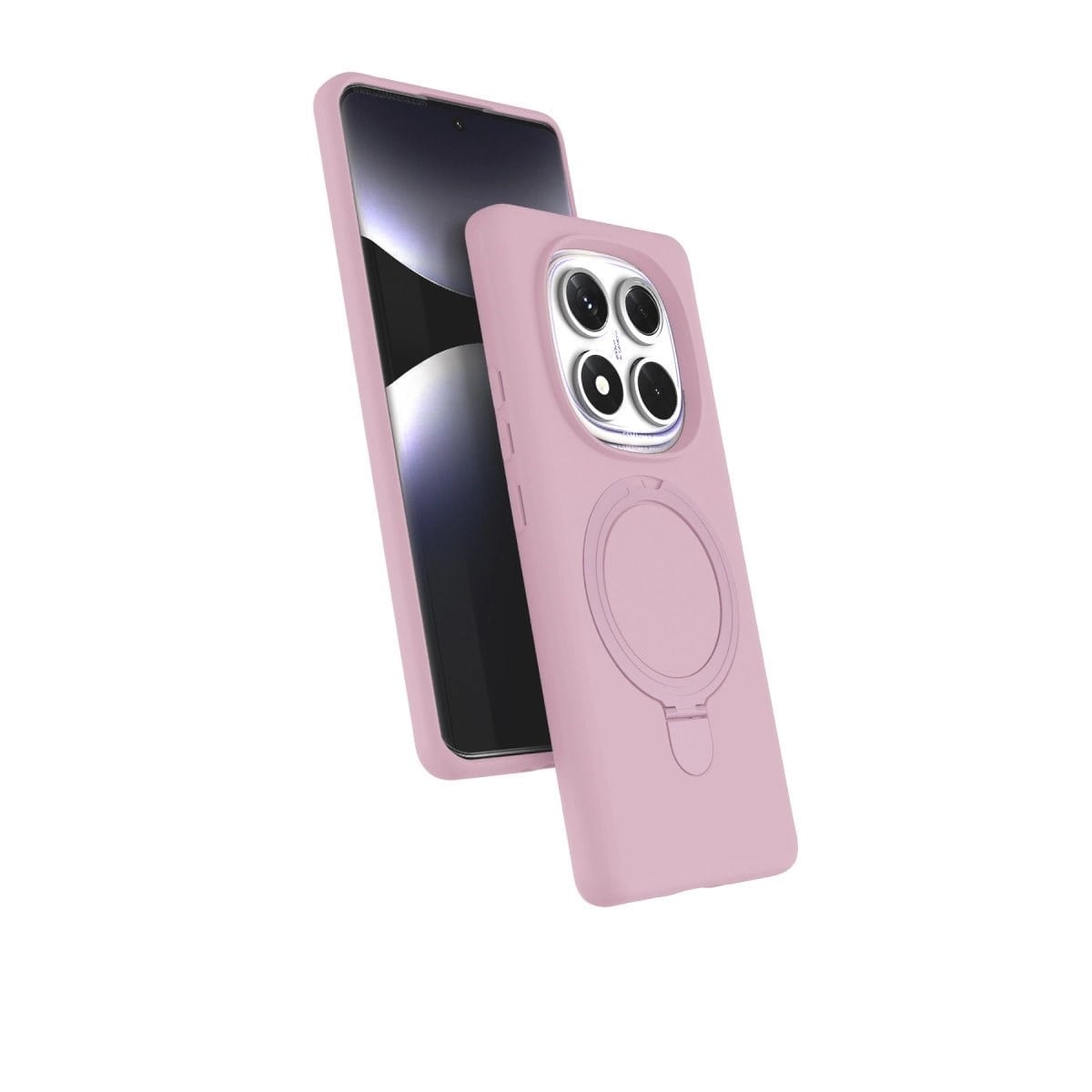 Xiaomi Redmi Note 14 Pro 4g Regal Magsafe Standlı Kapak - Açık Pembe