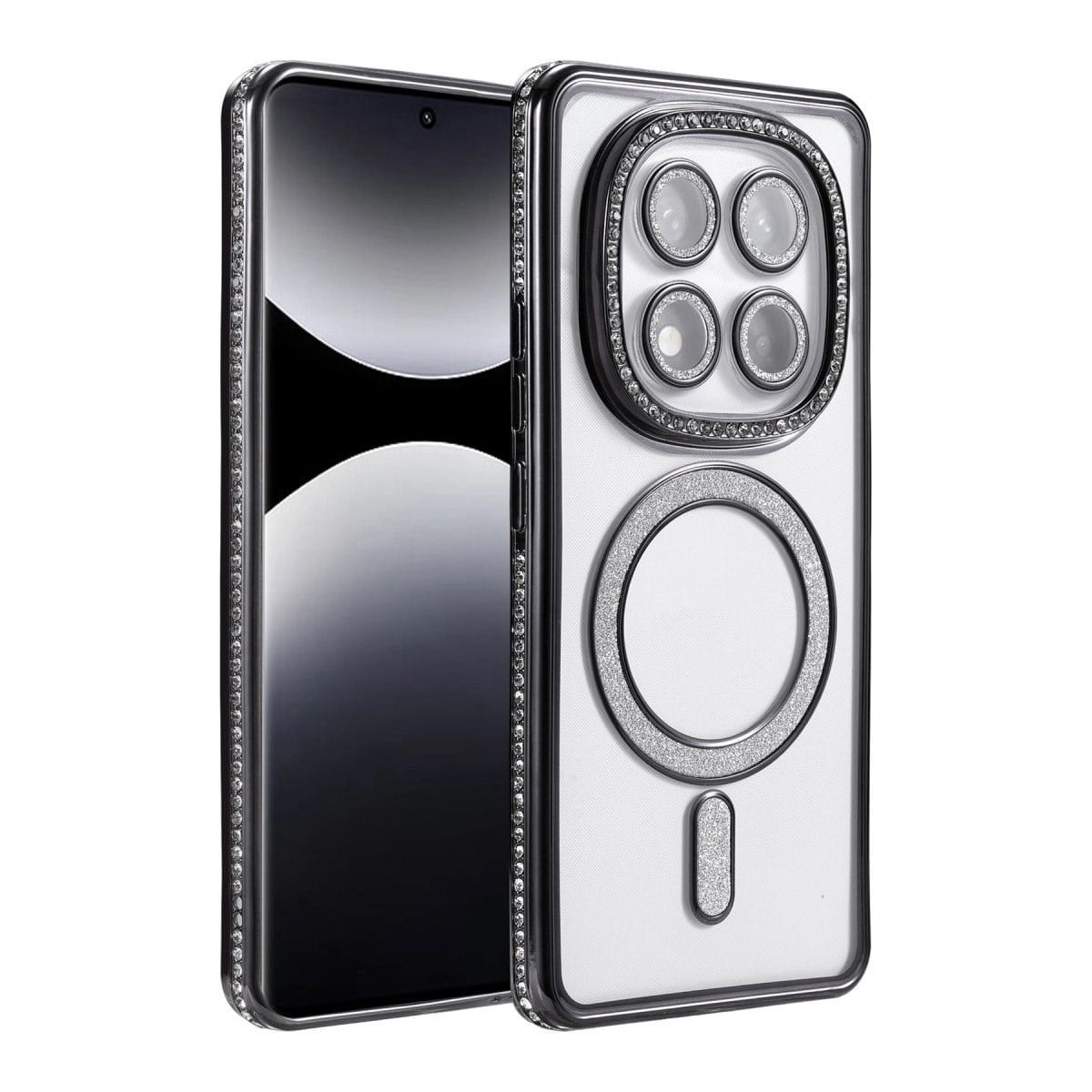 Xiaomi Redmi Note 14 Pro 5g Joke Simli Magneticsafe Kılıf - Siyah