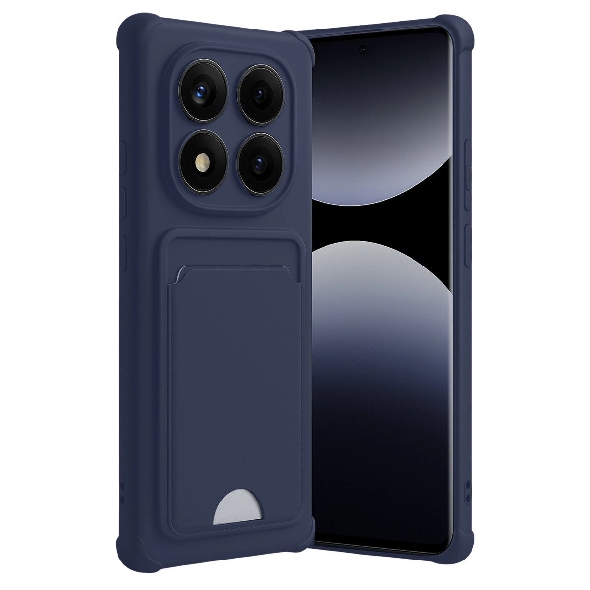 Xiaomi Redmi Note 14 Pro 5g Kelvin Kartvizitli Silikon - Lacivert