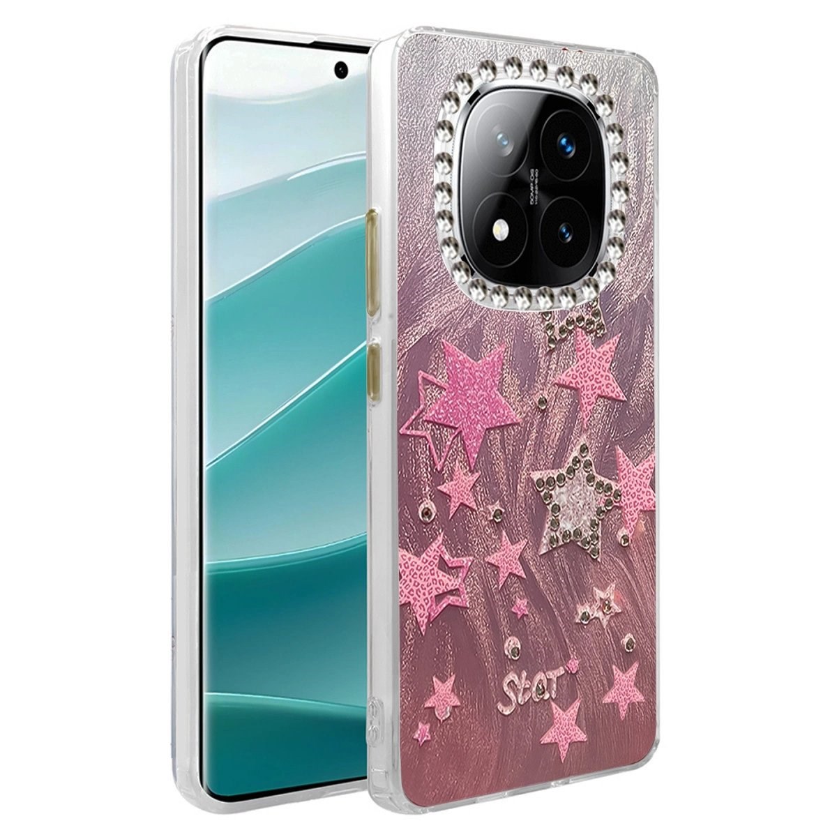 Xiaomi Redmi Note 14 Pro 5g Kılıf Blade Aynalı Desenli Kapak - Desen 7