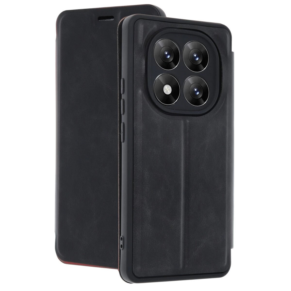 Xiaomi Redmi Note 14 Pro 5g Kılıf Flip Cover - Siyah