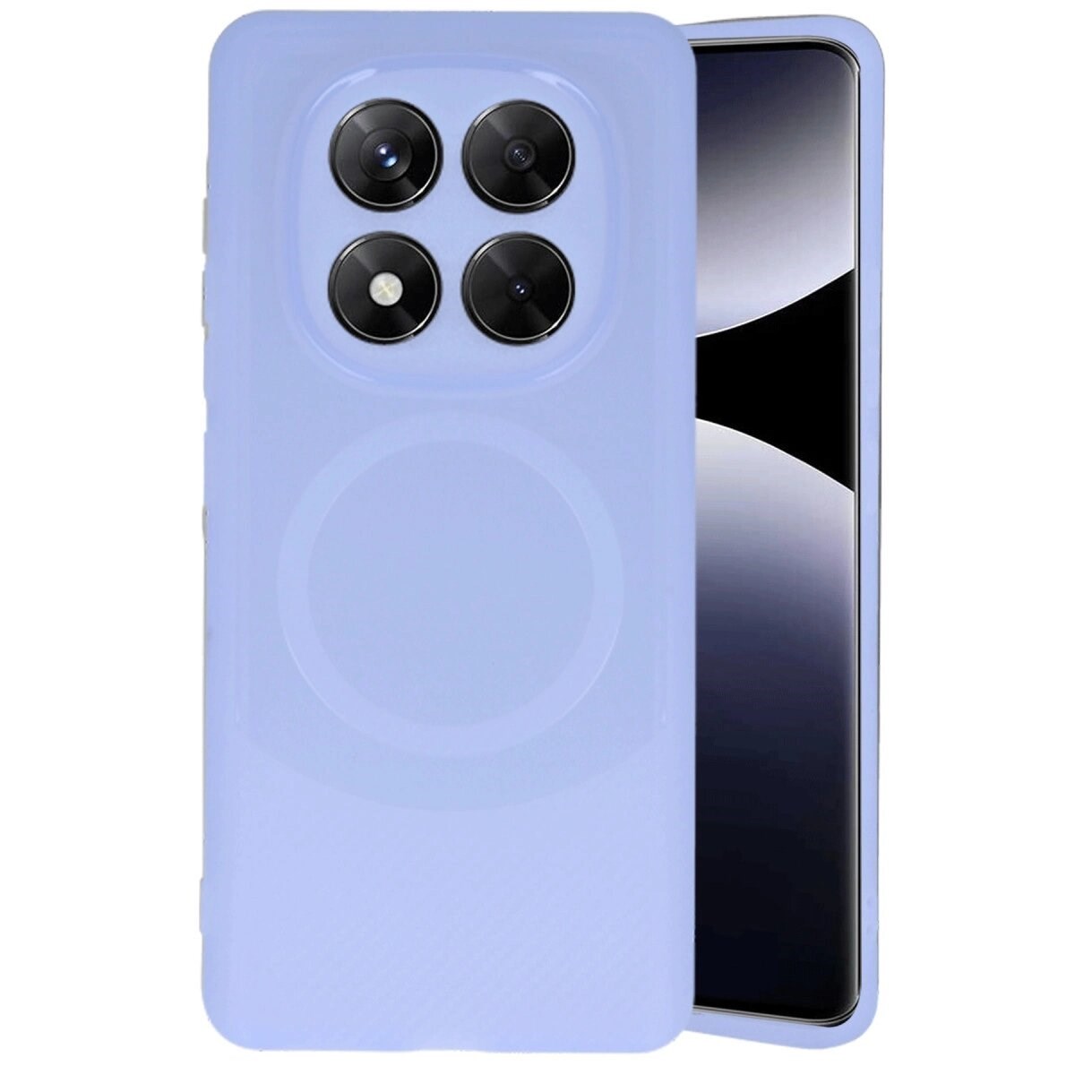 Xiaomi Redmi Note 14 Pro 5g Kılıf Maya Karbon Kapak - Lila