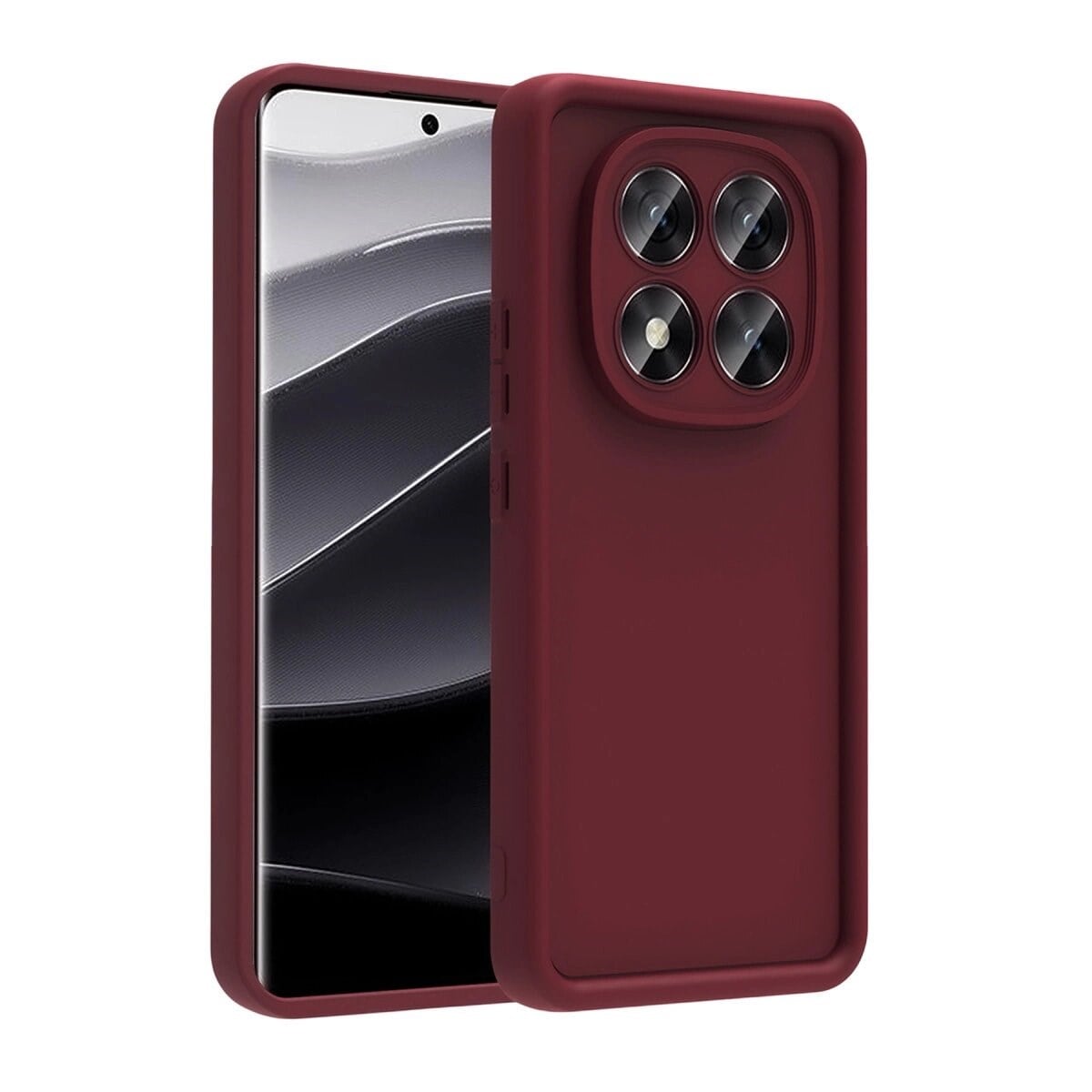 Xiaomi Redmi Note 15 4g Viera Silikon - Bordo