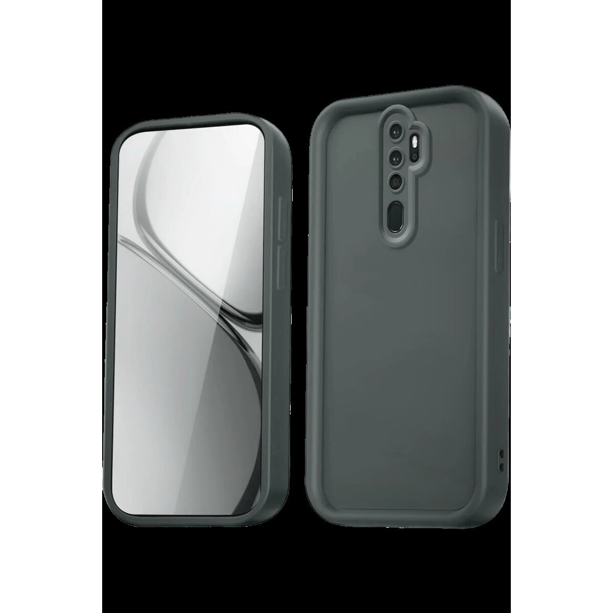 Xiaomi Redmi Note 8 Pro Kılıf Viera Silikon - Gri