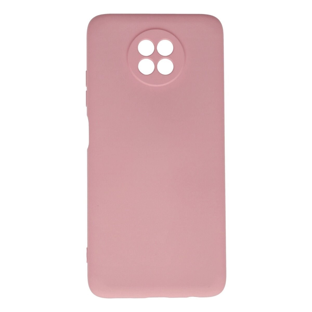 Xiaomi Redmi Note 9 5g Kılıf Nano İçi Kadife Silikon - Pembe