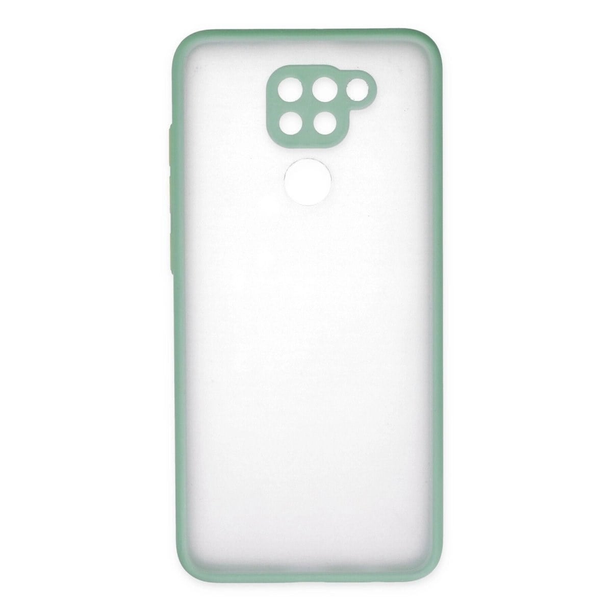 Xiaomi Redmi Note 9 Kılıf Montreal Silikon Kapak - Turkuaz