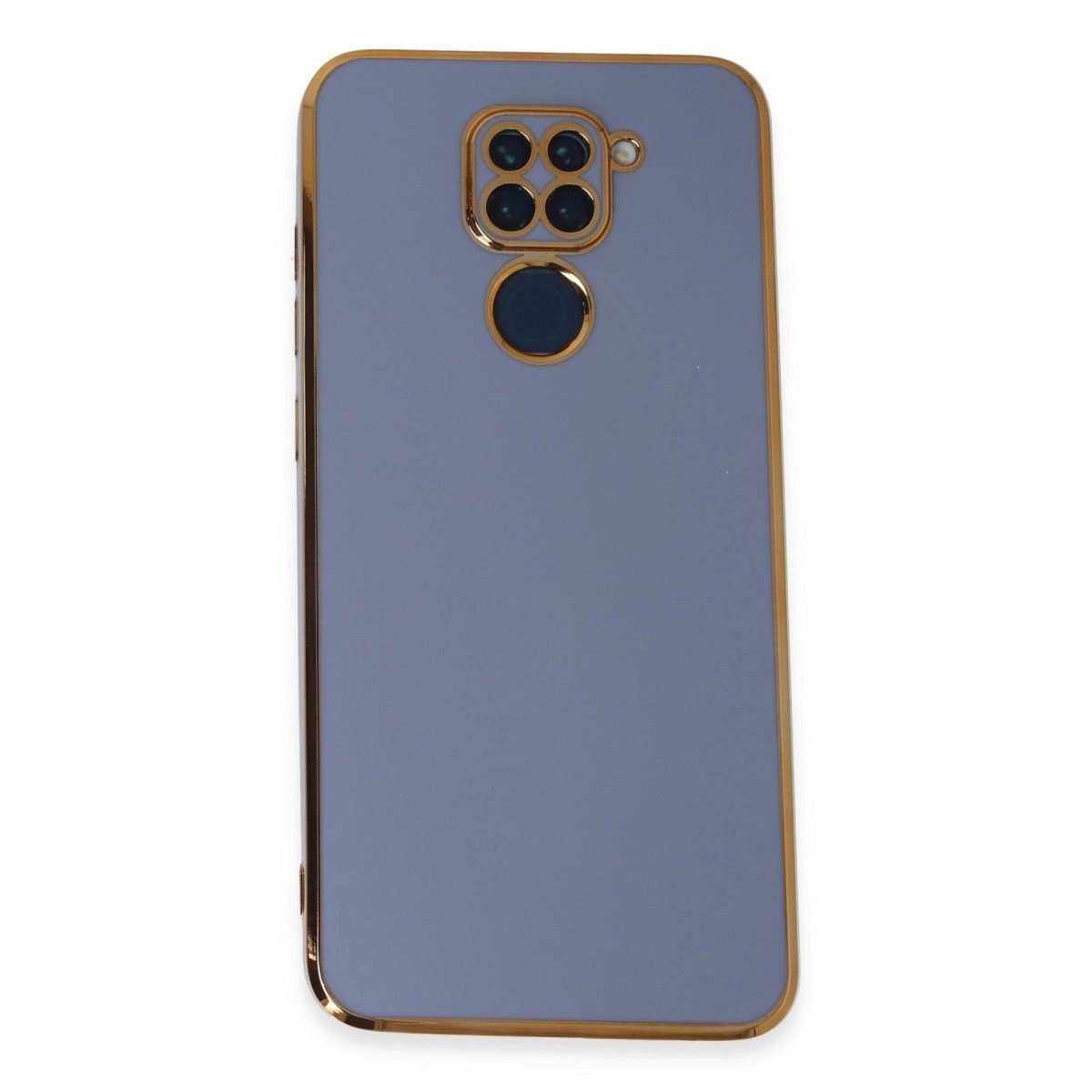 Xiaomi Redmi Note 9 Kılıf Volet Silikon - Mavi