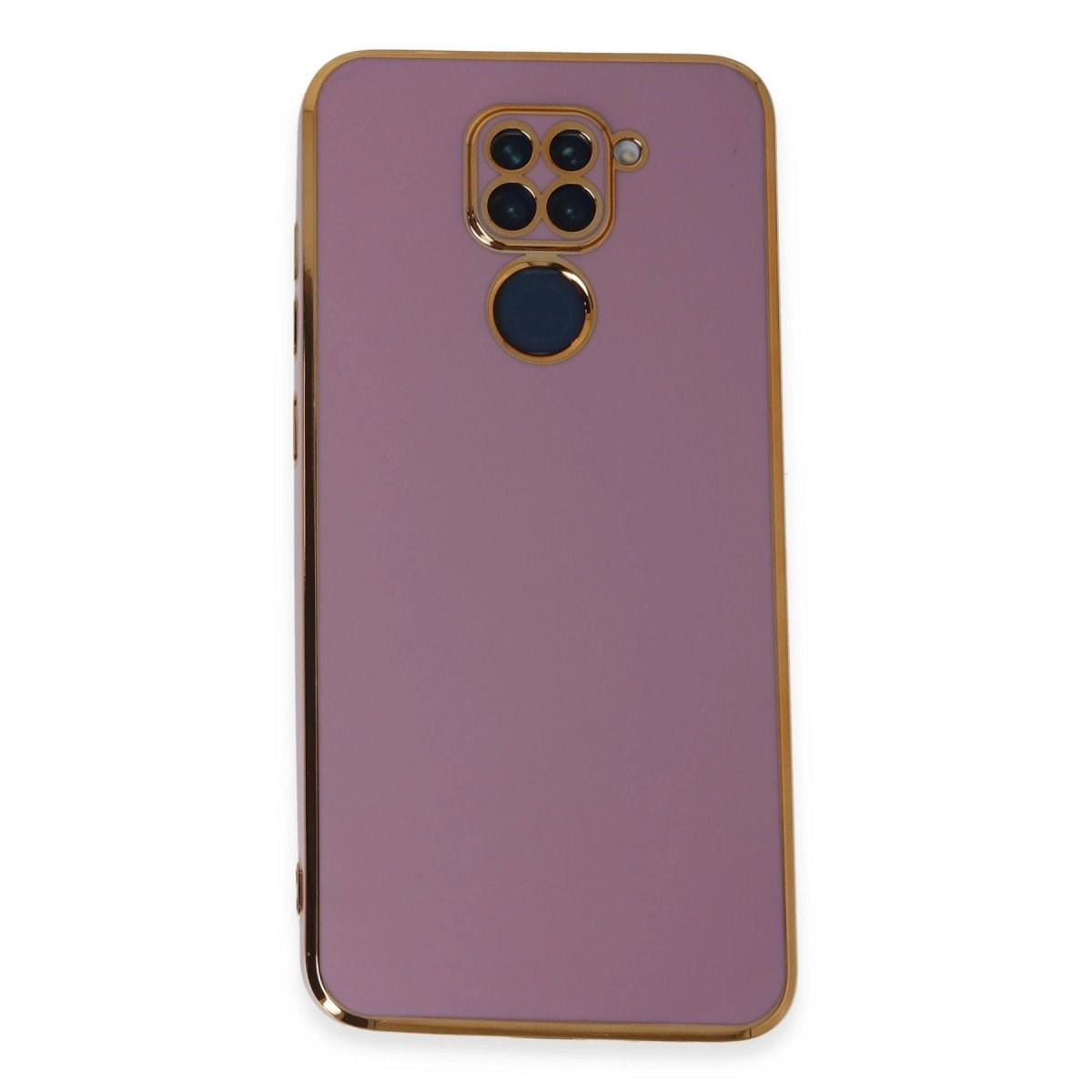 Xiaomi Redmi Note 9 Kılıf Volet Silikon - Mor