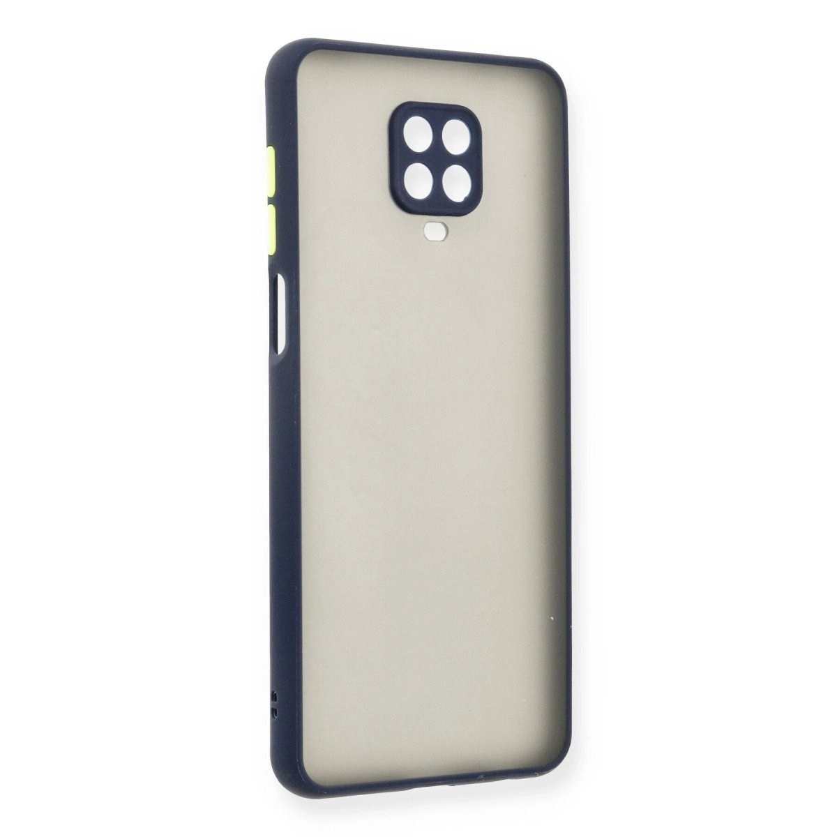 Xiaomi Redmi Note 9 Pro Kılıf Montreal Silikon Kapak - Lacivert