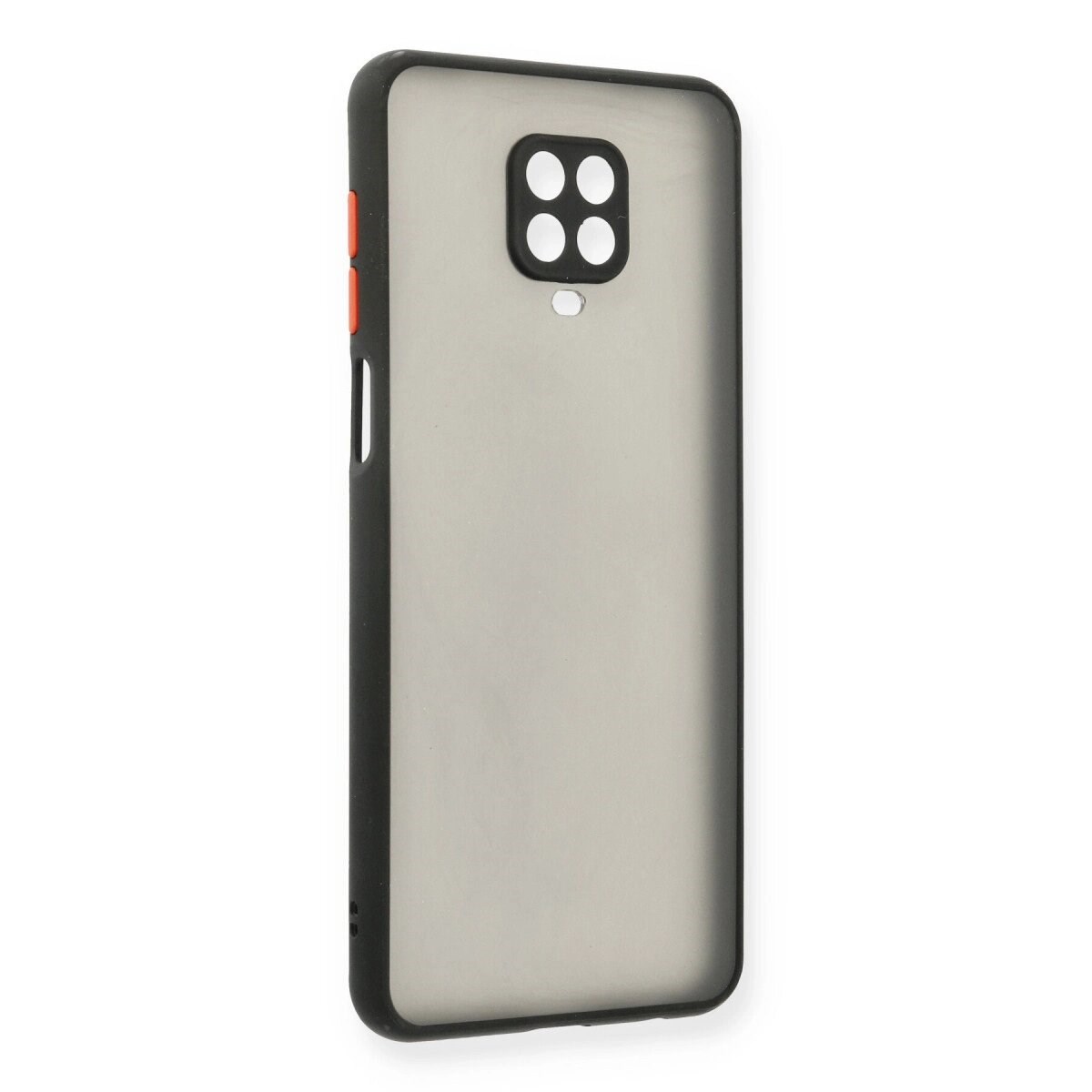 Xiaomi Redmi Note 9 Pro Kılıf Montreal Silikon Kapak - Siyah