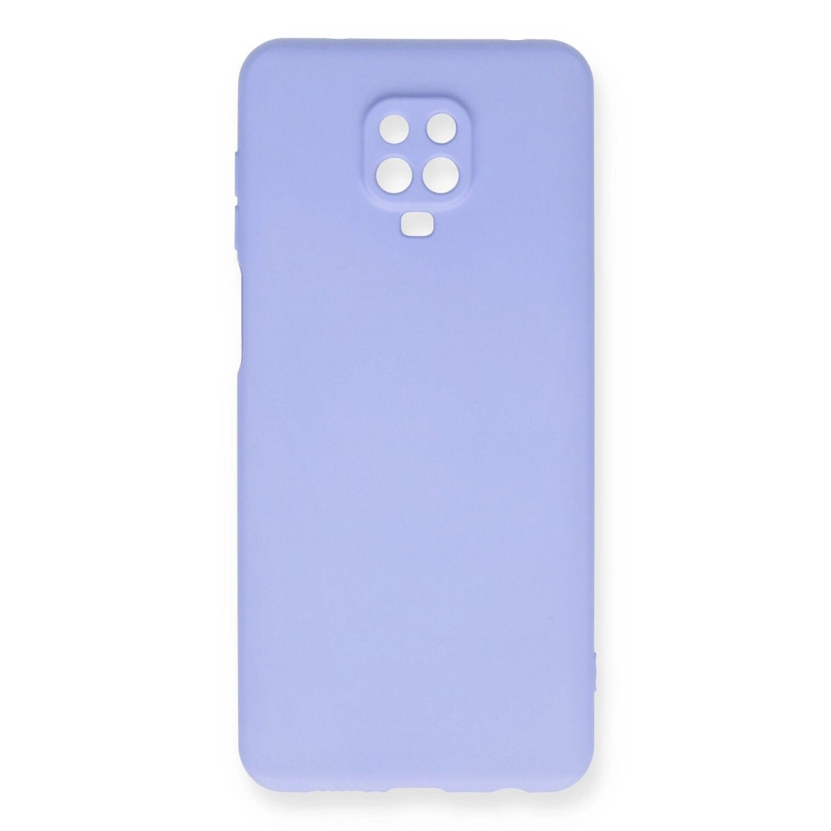 Xiaomi Redmi Note 9 Pro Kılıf Nano İçi Kadife Silikon - Lila
