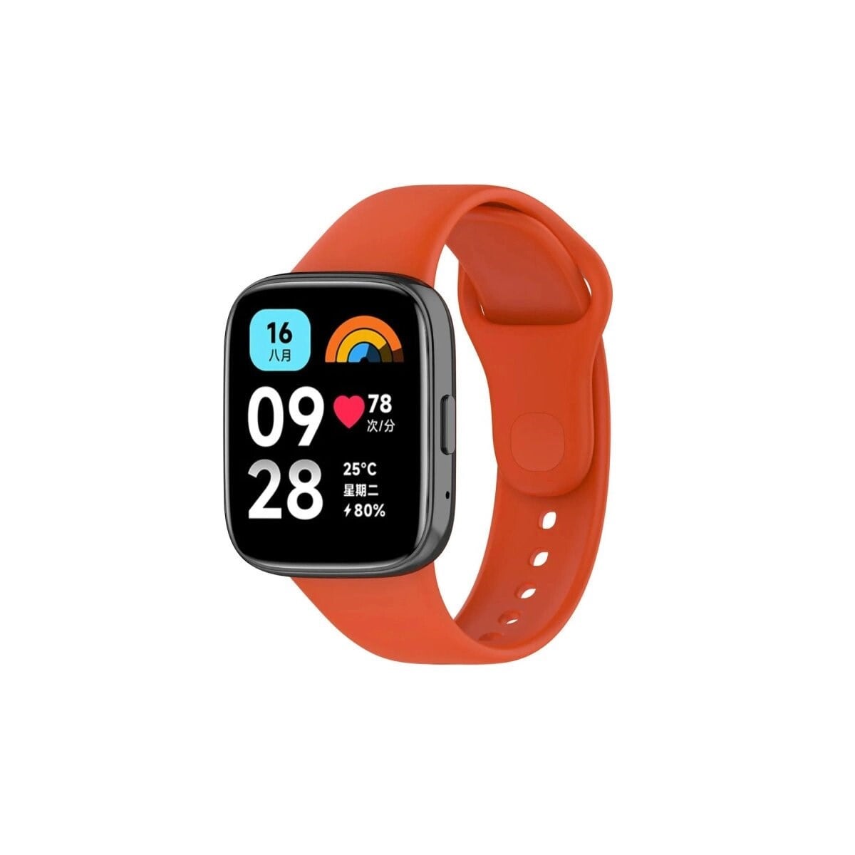 Xiaomi Redmi Watch 3 Active Klasik Kordon (saat Değildir) - Turuncu