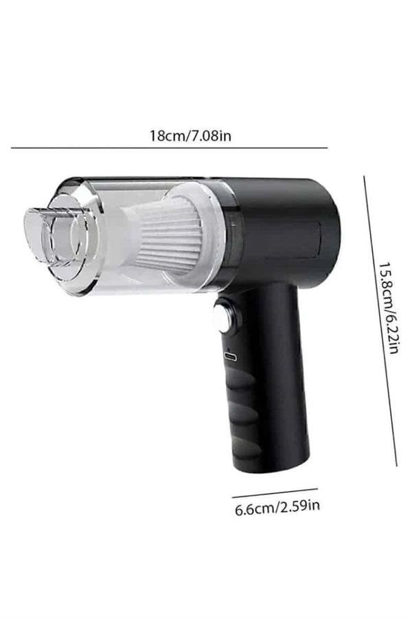 Yeni Nesil Mini Vakumlu Araç Süpürgesi El Süpürgesi Şarjlı