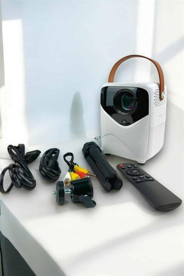 Yüksek HD Görünümlü Taşınabilir Projeksiyon Cihazı