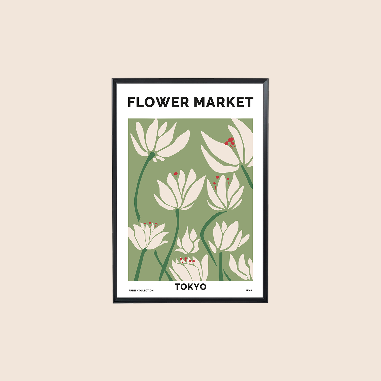 Tokyo Flower Art A3 Tablo