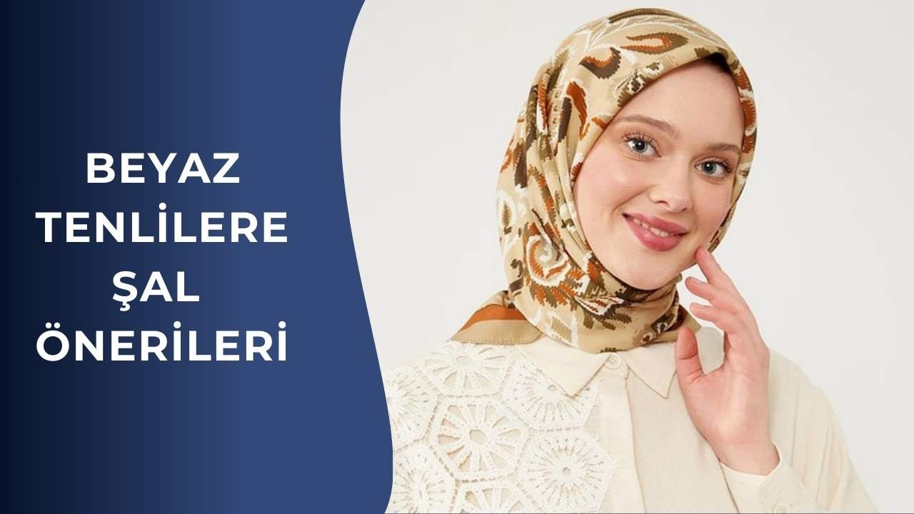 beyaz tenlilere yakışan şal rengi
