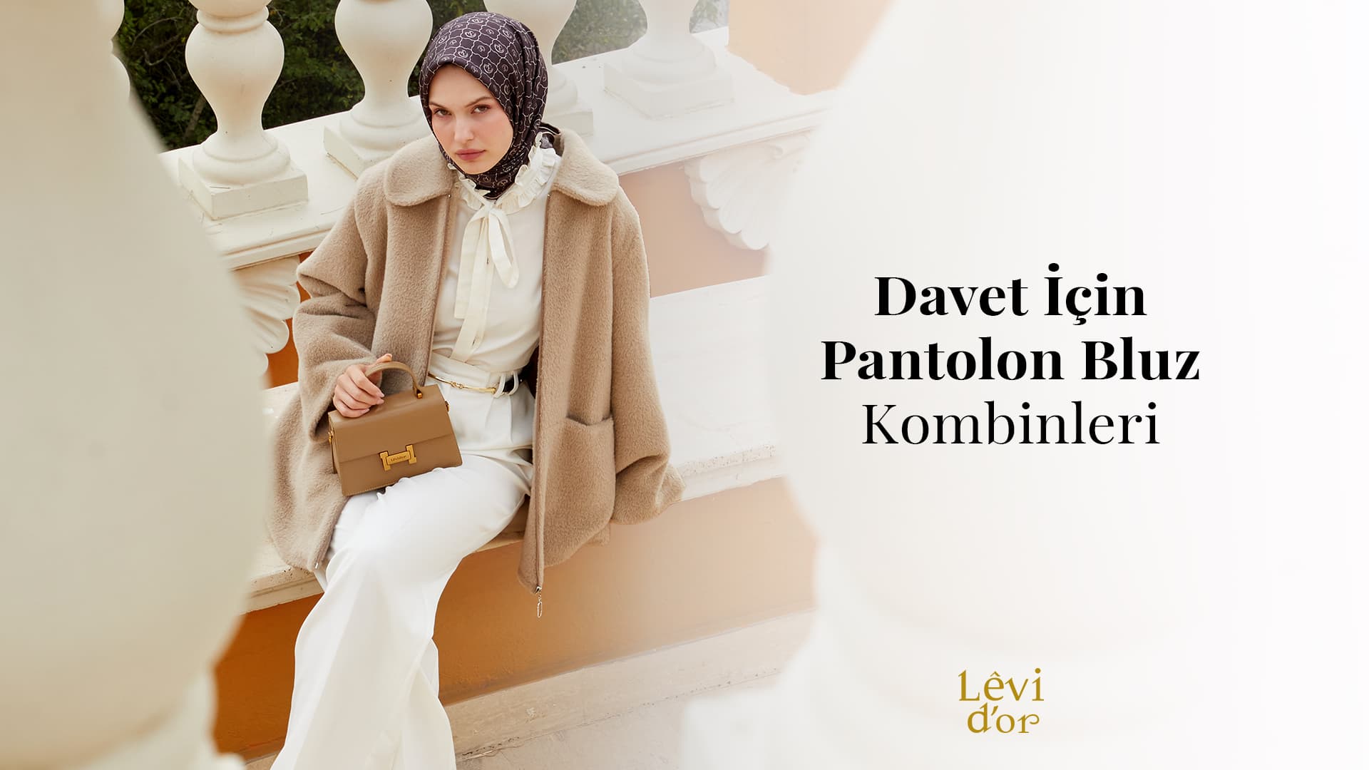 davet için pantolon bluz kombinleri