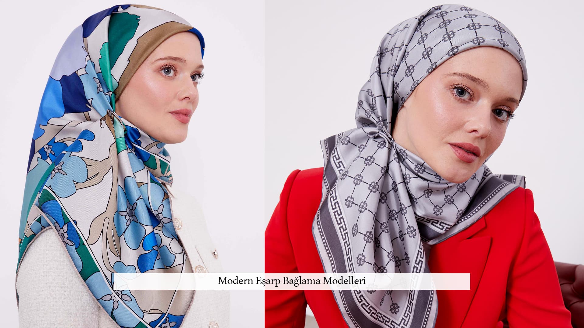 modern eşarp bağlama modelleri