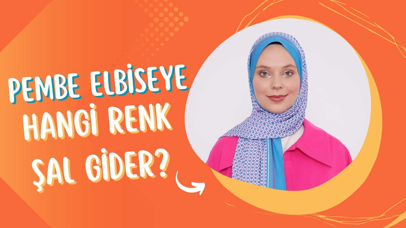 Pembe Elbise Üzerine Hangi Renk Şal Gider
