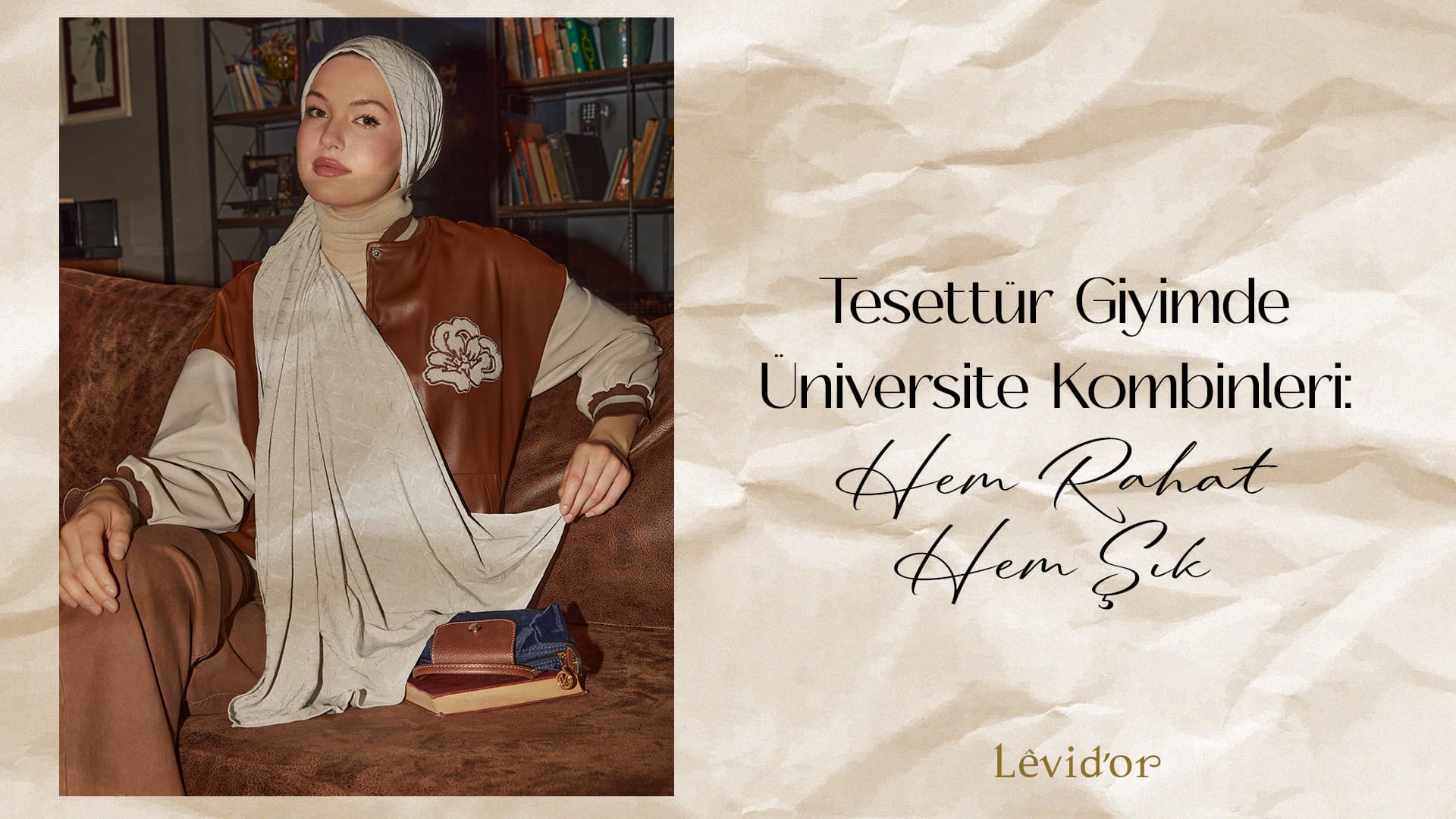 Tesettür Giyimde Üniversite Kombinleri