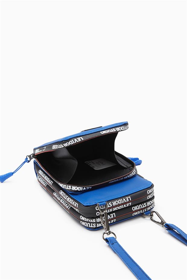 Saks Baskılı Çok Bölmeli Cüzdan