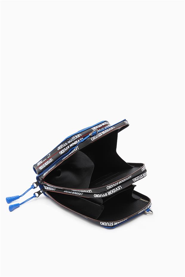 Saks Baskılı Çok Bölmeli Cüzdan