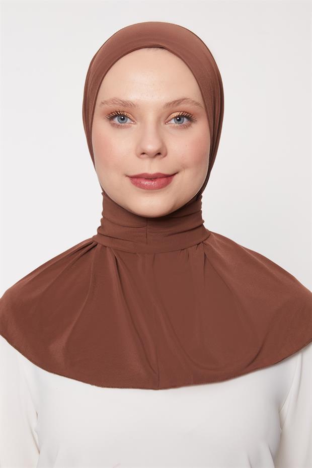 A.Kahve Pratik Spor Çıtçıt Şal Bone