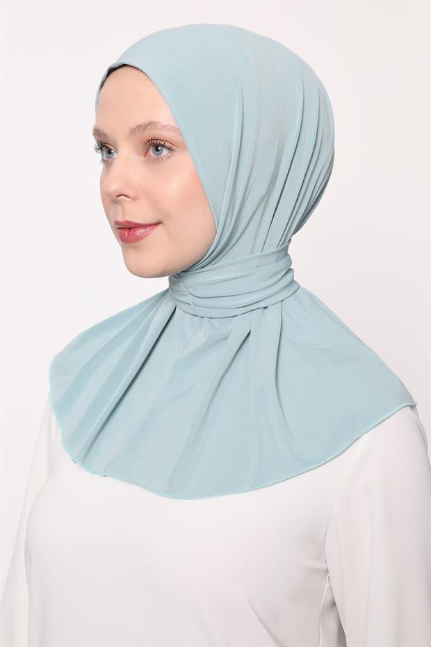 A.Yeşil Pratik Spor Çıtçıt Şal Bone