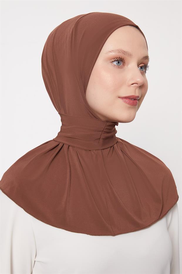 A.Kahve Pratik Spor Çıtçıt Şal Bone