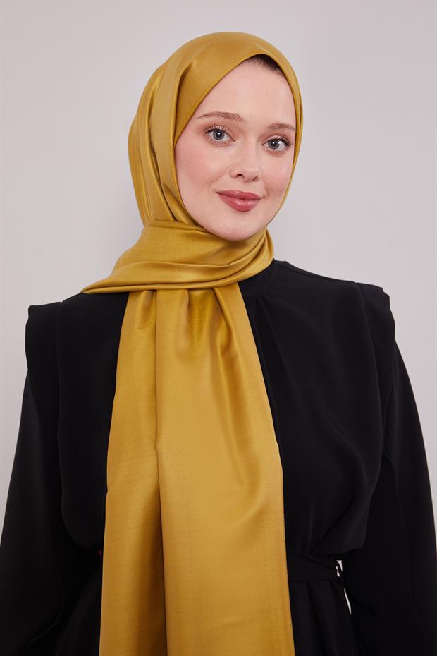 Açık Yeşil İpek Şal