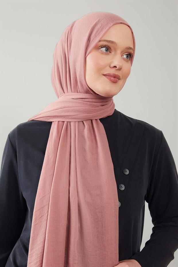 Açık Leylak Düz Hawai Şal