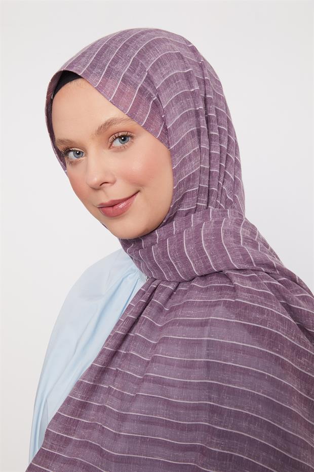 Açık Menekşe Elda Şal