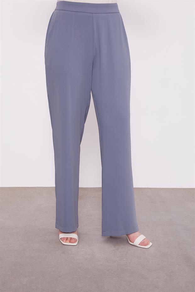 Antrasit Taş Yakalı İkili Takım