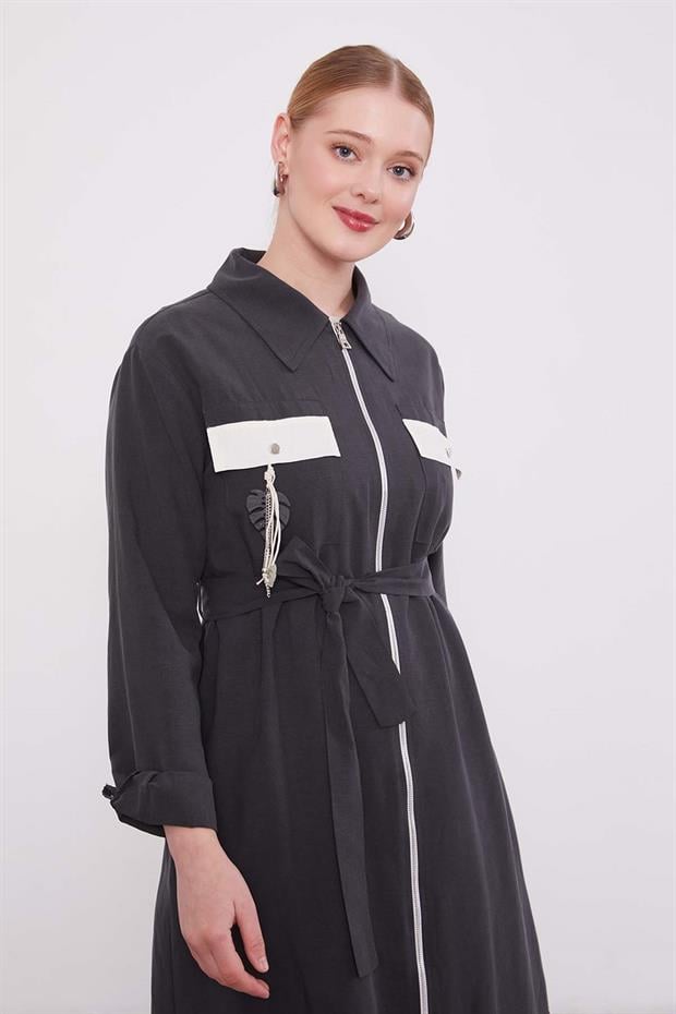 Antrasit Cep Aksesuar Detaylı Cupra Kap