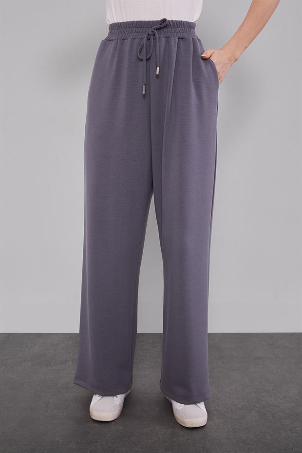 Antrasit Gül Detaylı İkili Takım