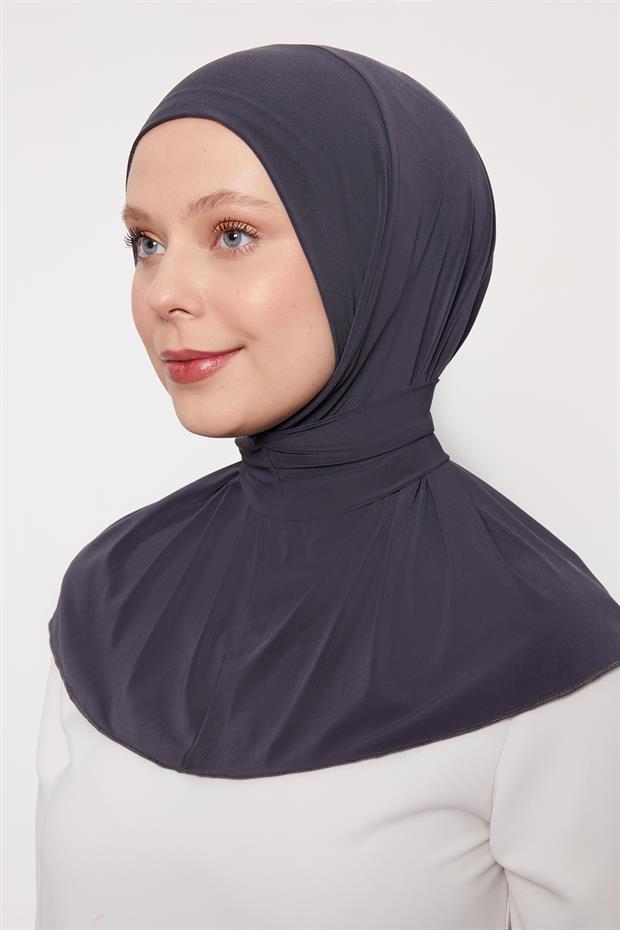 Antrasit Pratik Spor Çıtçıt Şal Bone