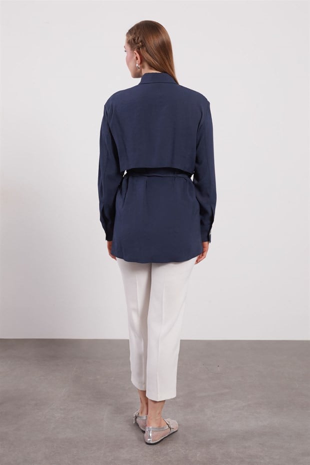 Asimetrik Katmanlı Gömlek